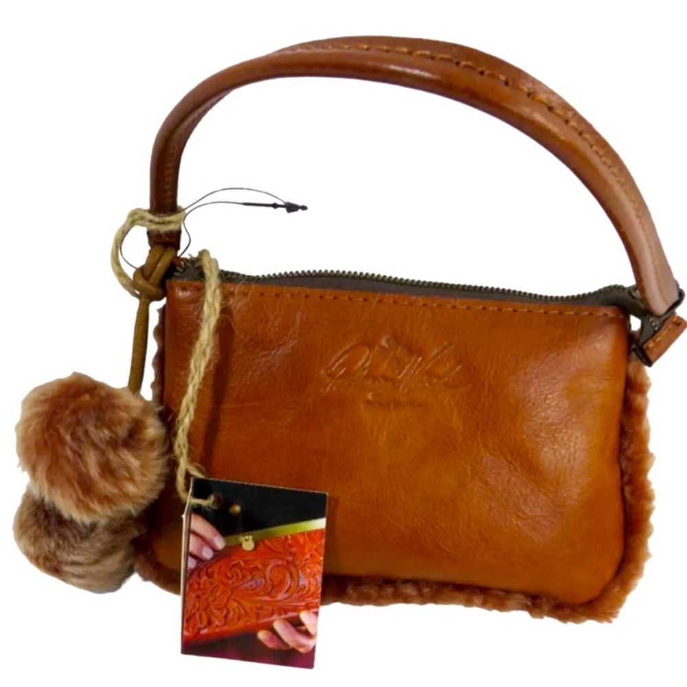 NWT Patricia Nash Leather Bag (7"x5"x1") MSRP $89